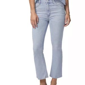 Citizens of humanity demy cropped flare jeans size 27